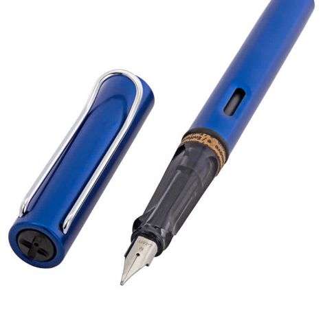 Pióro wieczne Lamy AL-Star Niebieskie M aluminiowe - 3
